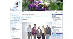 Desktop Screenshot of kreisverband-regensburg-bienen.lvbi.de