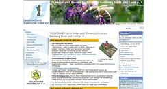 Desktop Screenshot of bienenzuchtverein-bamberg.lvbi.de
